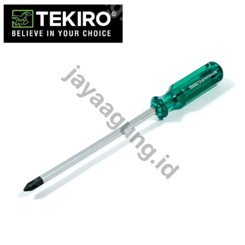 Gambar OBENG KETOK TEMBUS HIJAU TEKIRO (+) PH2X125 SD-GT0868 ke-2