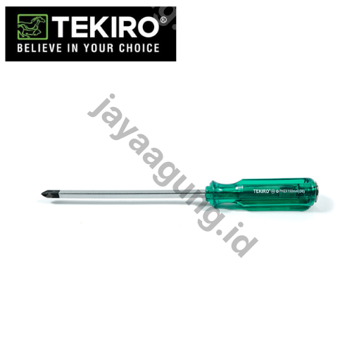 Gambar OBENG KETOK TEMBUS HIJAU TEKIRO (+) PH2X125 SD-GT0868 ke-3