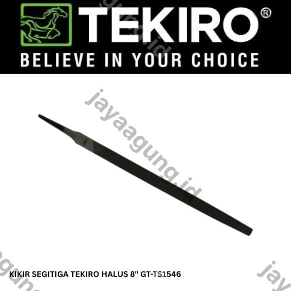 Gambar KIKIR SEGITIGA TEKIRO HALUS 8" GT-TS1546 ke-3