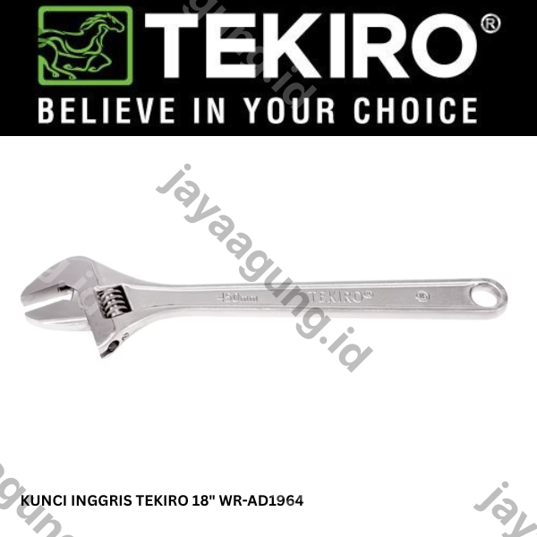 Gambar KUNCI INGGRIS TEKIRO 18" WR-AD1964 ke-2