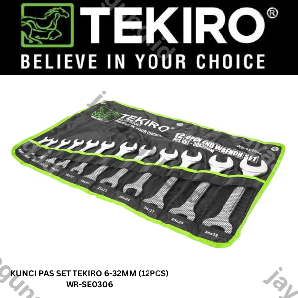 Gambar KUNCI PAS SET TEKIRO 6-32MM (12PCS) WR-SE0306 ke-2