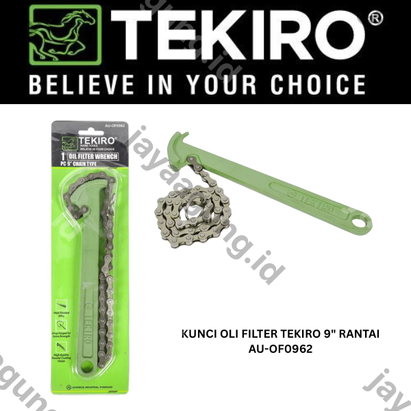 KUNCI OLI FILTER TEKIRO 9" RANTAI AU-OF0962
