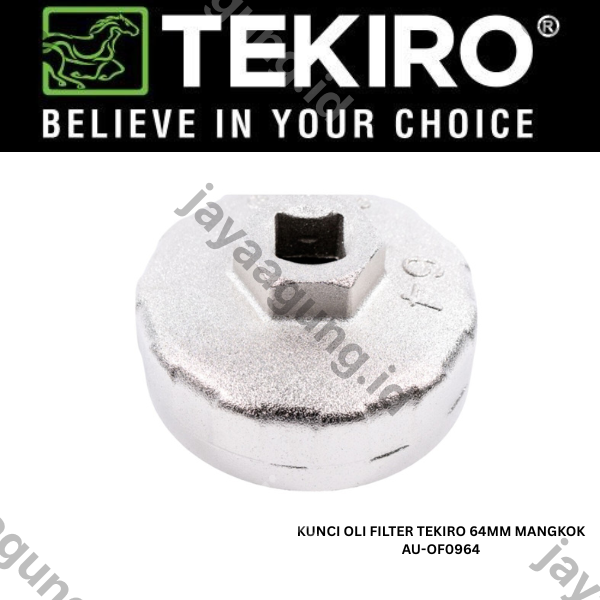 Gambar KUNCI OLI FILTER TEKIRO 64MM MANGKOK AU-OF0964 ke-3