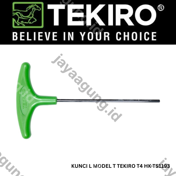 KUNCI L MODEL T TEKIRO T4 HK-TS1193