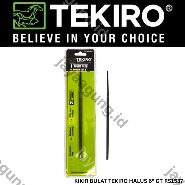 KIKIR BULAT TEKIRO HALUS 6" GT-RS1537