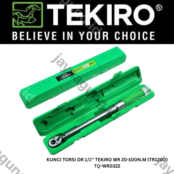 Gambar KUNCI TORSI DR 1/2" TEKIRO WR 20-100N.M (TR1200) TQ-WR0322 ke-2