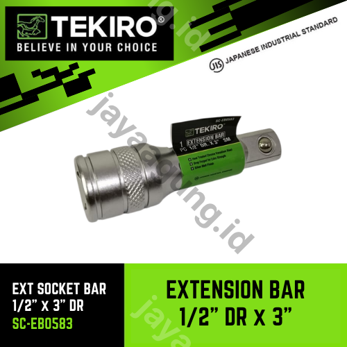 EXT SOCK TEKIRO 1/2"X3" SC-EB0583