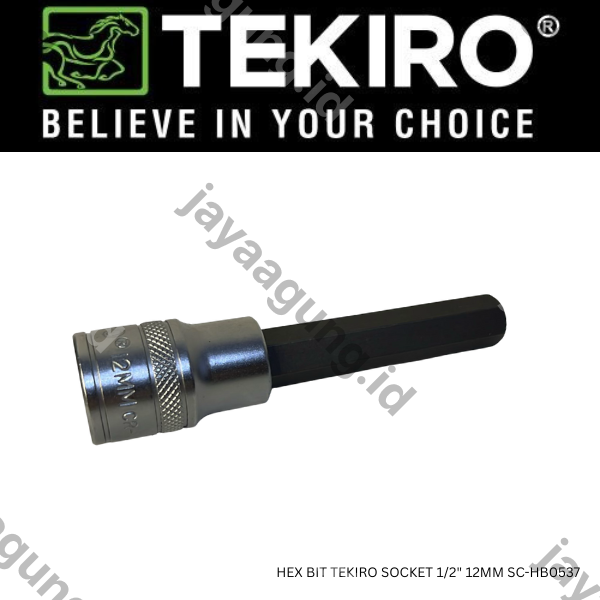 Gambar HEX BIT TEKIRO SOCKET 1/2" 12MM SC-HB0537 ke-4