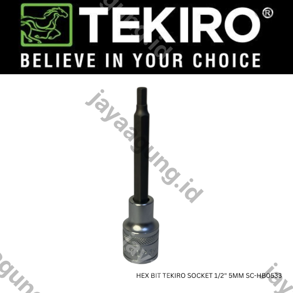 Gambar HEX BIT TEKIRO SOCKET 1/2" 5MM SC-HB0533 ke-2