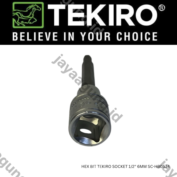 Gambar HEX BIT TEKIRO SOCKET 1/2" 6MM SC-HB0534 ke-3
