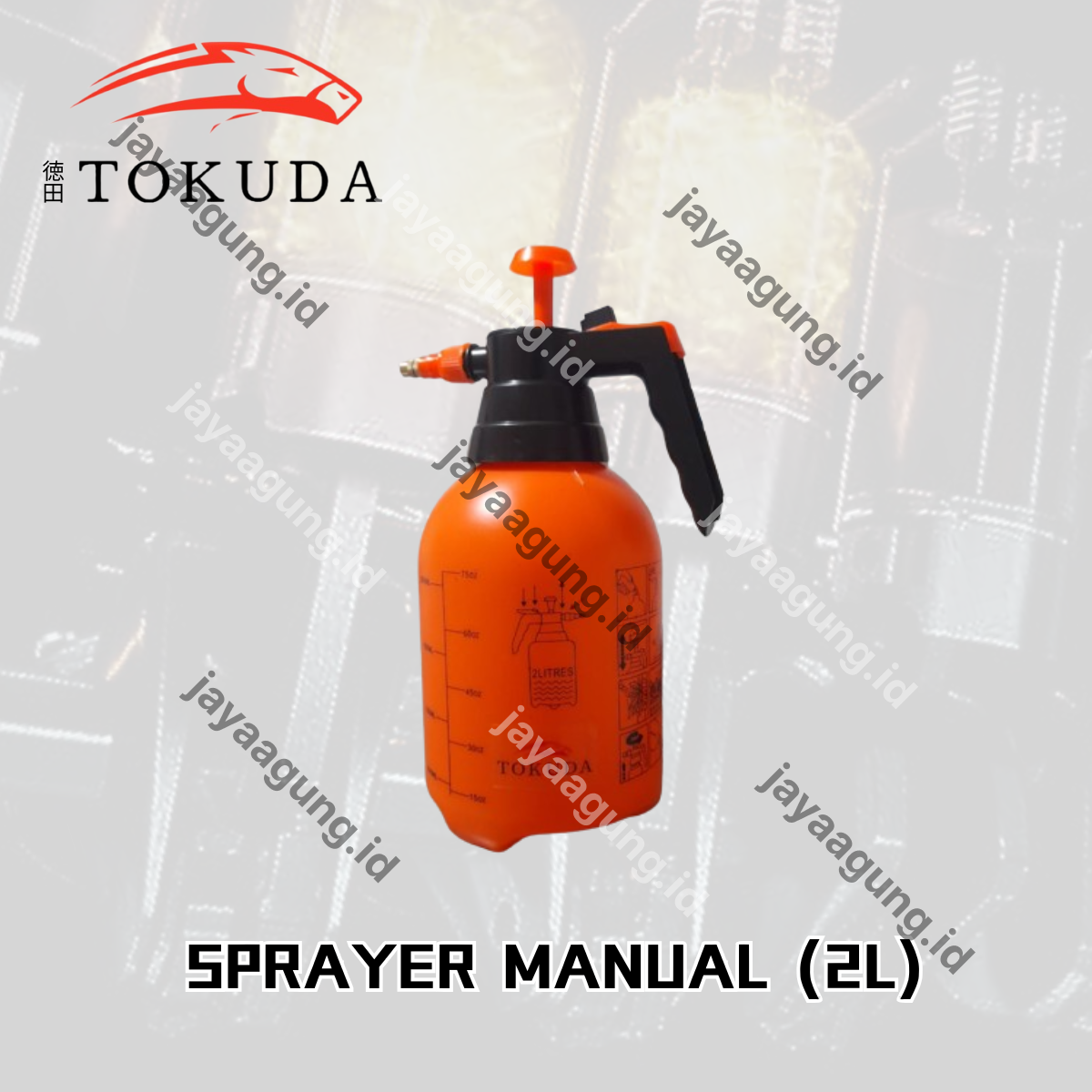 Gambar SPRAYER MANUAL TOKUDA 2L (ORANGE) ke-4