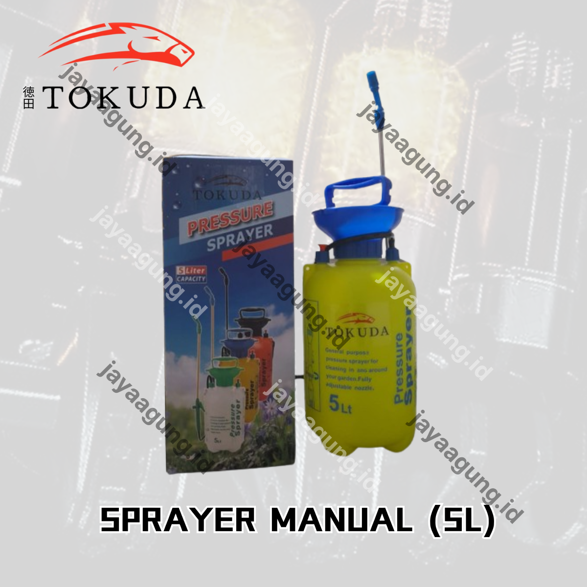 Gambar SPRAYER MANUAL TOKUDA 5L (YELLOW-BLUE) ke-4