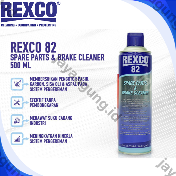 REXCO 82 SPARE PART DAN BRAKE CLEANER 500ML