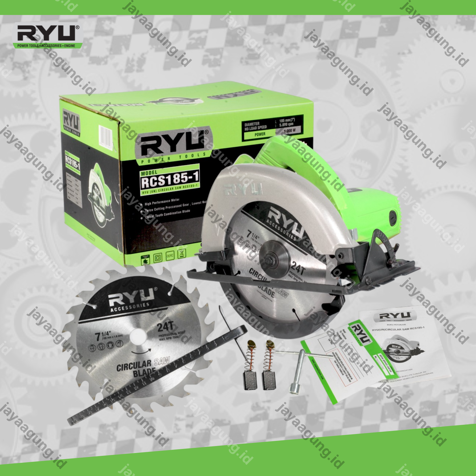 Gambar CIRCULAR SAW RYU RCS 185-1 ke-2