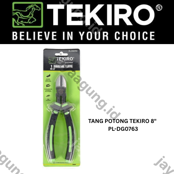 Gambar TANG POTONG TEKIRO 8" PL-DG0763 ke-1