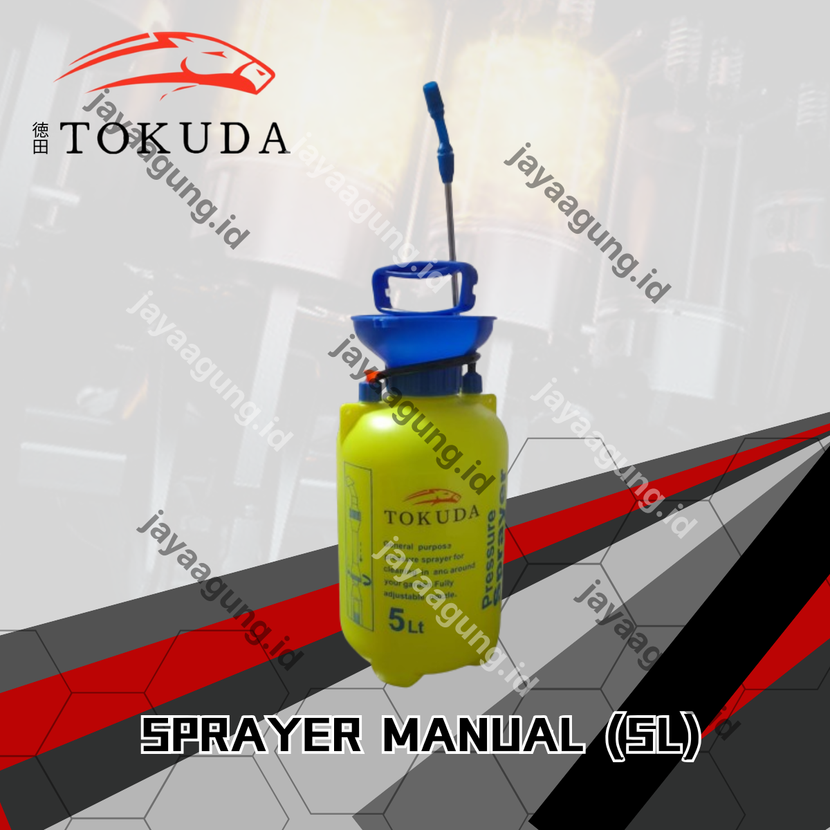 Gambar SPRAYER MANUAL TOKUDA 5L (YELLOW-BLUE) ke-1